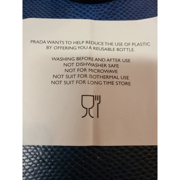 PRADA X Luna Rossa Beauty Water Bottle #395g - Picture 7 of 12